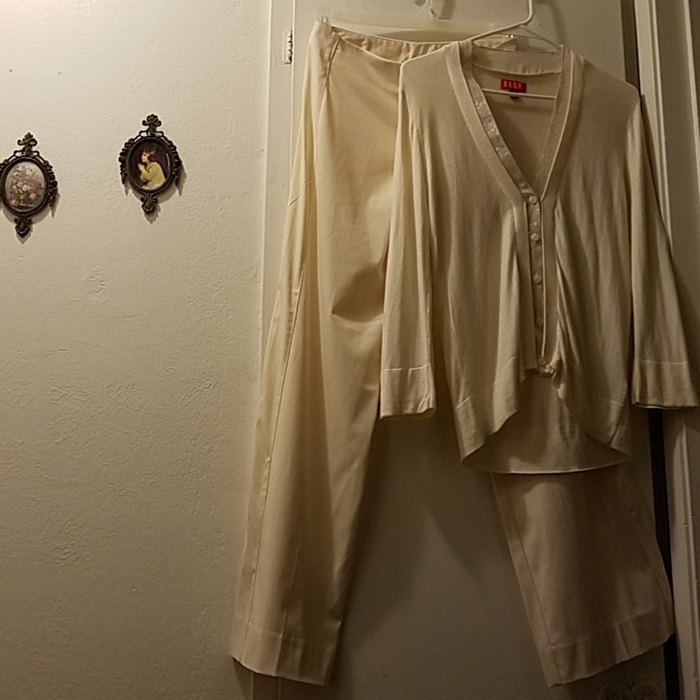 BUNDLE x2 "MOSSIMO" LADIES SLACKS & "ELLE" CARDIGAN